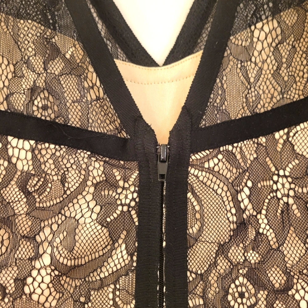 Torrid sleeveless black lace dress Size 20 - Picture 4 of 8